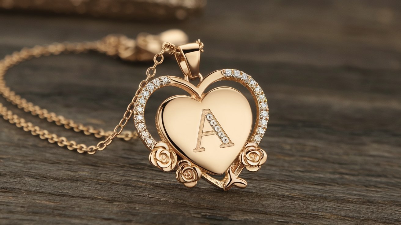a photo of a rose heart initial necklace 4fNbMk 0Q8ClA4zPtykIeA E0e10jEAS SU45sKhLbOCw